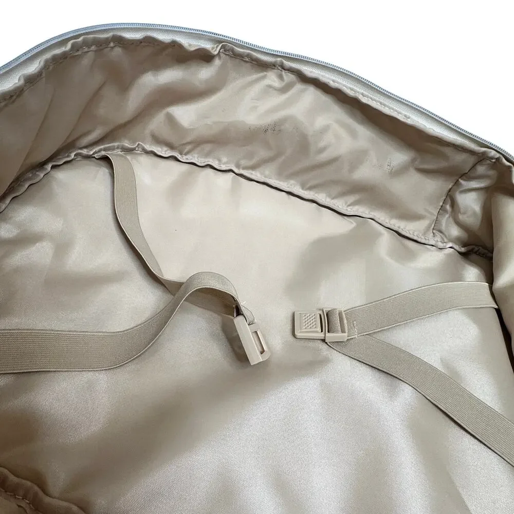 BEIS The travel Backpack in Beige Canvas